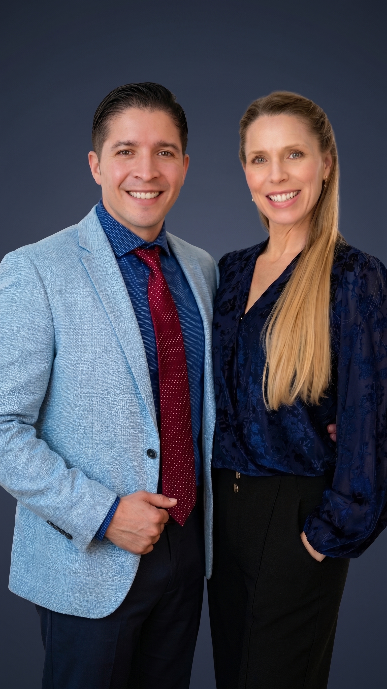 Ann Sierra Alcabes and Dr. Steven Sierra Alcabes, co-founders of CivAIgentics